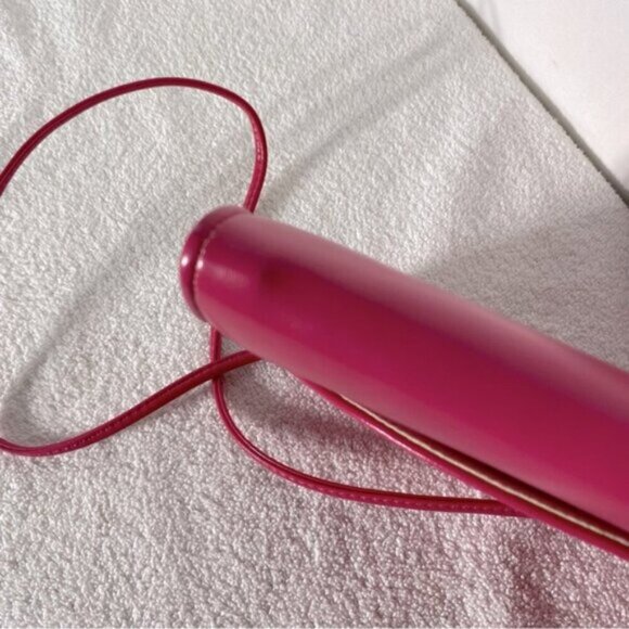 Vintage Pink Purse Clutch Cross Body Bag Shoulder Bag Handbag - Picture 7 of 14